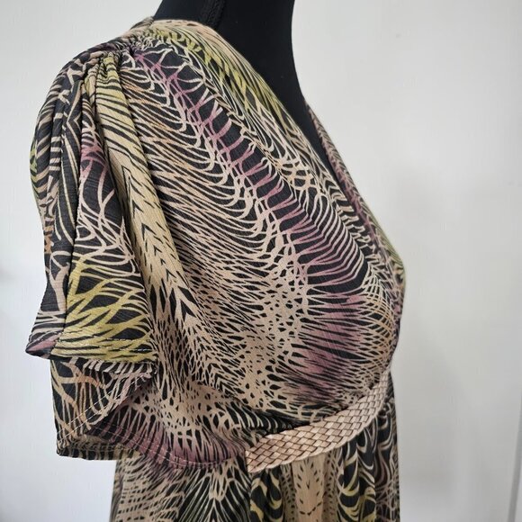 Charlotte Russe Women's V-Neck Flowy Tunic Top, Size Small - Picture 5 of 10